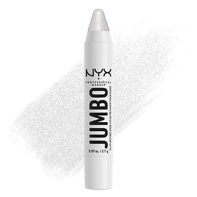 NYX Professional Makeup Crayon Highlighter pour le Visage Jumbo Multi-Use Face Stick, Couleur Intense, Crayon Highlighter Multi-usages avec Huiles de Soin, Couleur : Vanilla Ice Cream (02)