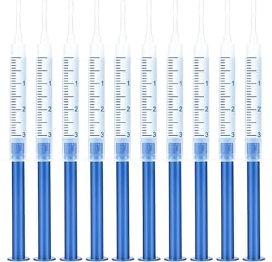 10 Pièce Blanchisseur de Dents Efficace,Gel Blanchissant pour dentss,gel de blanchiment des Dentss Professionnel,Gels pour Blanchiment Rapide et Efficace,Améliorer les dents Jaunes à Domicile