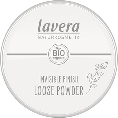 lavera Invisible Finish Loose Powder - Poudre Libre - transparente - Poudre de riz bio & Tapioca bio - matifiante - longue durée - Végan (1 x 11g)