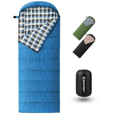 Bessport Sac De Couchage 4° Adulte Hiver Résistant Au Froid, Léger Et Chaud Sac De Couchage 3~4 Saisons Compact étanche Camping, Randonnée, Extérieur