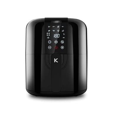 Friteuse Sans Huile De 3l - 8 Programmes Airmed Noir De Kitchencook