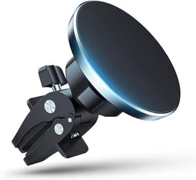 Support Telephone Voiture Magnetique, Rotation à 360 degrés - pour Voiture, Aimant Telephone Voiture, Support Téléphone Voiture Magnétique Compatible avec Mag-Safe et i-Phone 17, 16, 15, 14, 13, 12