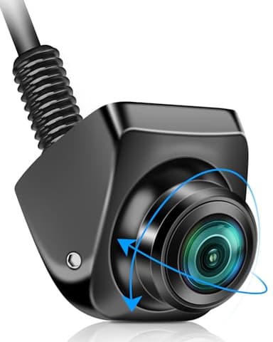 Vtopek Caméra de recul AHD 1080P Caméra de recul pour Voiture 360° Rotation Caméra de Recul Voiture 170° Grand Angle Vision Nocturne IP69 Étanche Caméras de recul universelles NTSC pour Camper