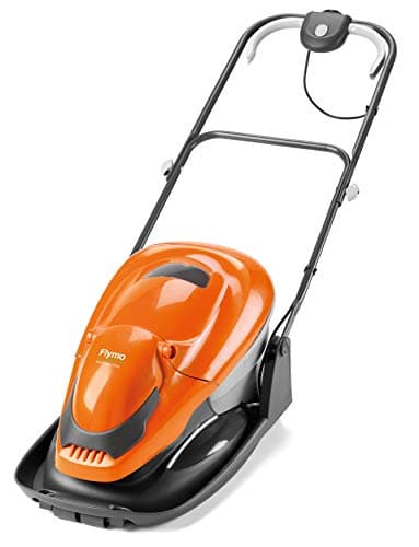 Flymo EasiGlide 300V tondeuse sur coussin d'air avec bac de ramassage - Moteur de 1 700 W, largeur de coupe de 30 cm, bac de ramassage de 20 litres, guidon repliable