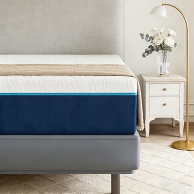 DEWINNER Matelas 180x200, 20cm Épaisseur, Mousse à Mémoire de Forme, Fermeté Moyenne, 7 Zones de Confort, Soutien Parfait, Réversible à Deux Faces,pour Chambre Adulte, Couple ou Appoint