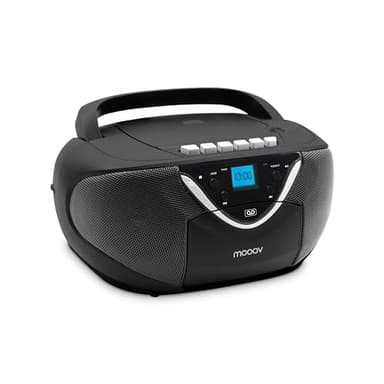 Metronic Auxiliaire Stéréo 477131 Radio CD MP3 avec Lecteur Enregistreur Cassette