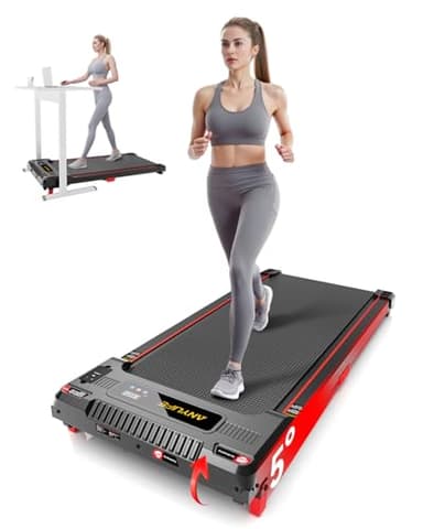 Anylife Tapis de Course, Tapis de Marche Inclinable, Équipement de Fitness Intérieur, Tapis Marche, Walking Pad Silencieux, Rangement Facile et Peu Encombrant, Télécommande, Charge Maximale 150Kg