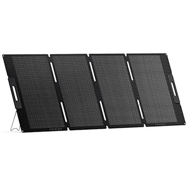 BLUETTI Panneau Solaire 200W, Panneau Portable pour Station Électrique EB3A AC50B AC70 AC180 AC200L, Panneau Solaire Monocristallin Pliable avec Supports Réglables pour Voyages, Camping
