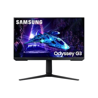 Samsung Écran PC Gaming Odyssey G30D 24'', 180Hz, 1ms, VA, Full HD (1920x1080), 3000:1, Ajustable en hauteur, pivotable, orientable, inclinable, LS24DG302EUXEN