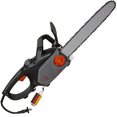Ikra Tronçonneuse électrique KSE 2400-40, longueur de guide 40cm, 2400 W, fabriqué en europe Noir