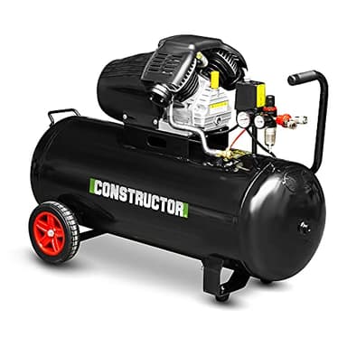 Compresseur à huile 100L bicylindre - 8 bars - 2.2Kw - Constructor