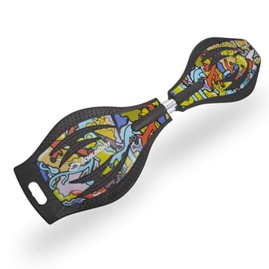 Schildkröt Waveboard Good Vibes, Léger et Maniable, Grande Plateau avec Boutons Antidérapants