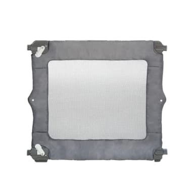 Safety 1st Barrière de Sécurité de Voyage, pour Escalier, Fixation par Pression, Barrière pour Bébé Également Pratique pour les Chiens, de 6 Mois à 2 Ans, Dark Grey (Gris Foncé)