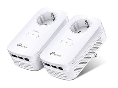 TP-LINK TL-PA8030PKIT 1200 Mbps Pack de 2 Adaptateurs CPL (3 Ports Ethernet Gigabit, Prise Intégrée)