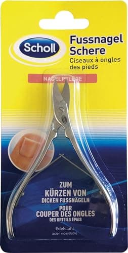 Scholl Paire de ciseaux pour les ongles des pieds