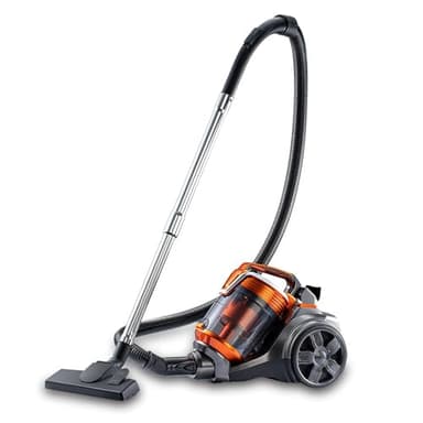 EagerMinds Aspirateur sans Sac, Moteur Basse consommation, Puissance 3600W, 15000pa Aspirateur Filaire Portatif, Aspirateur Traîneau Silencieux pour Tapis, Sols Durs, Poils d'animaux et Poussière