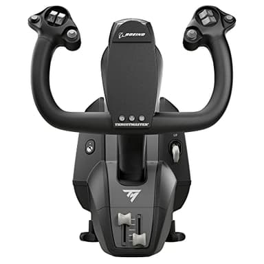 Thrustmaster TCA Yoke - Contrôleur de vol haute précision avec quadrant des gaz pour PC et Xbox Series X|S