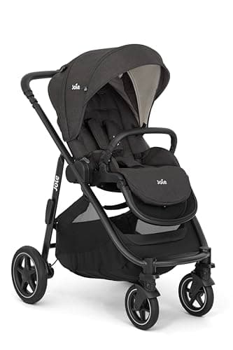 Joie - Versatrax™ - Poussette Multimodale - Siège Réversible - Compatible Sièges Auto Et Nacelles - Pliage Compact - Suspension Tout-Terrain - Harnais 5 Points - Dès la naissance