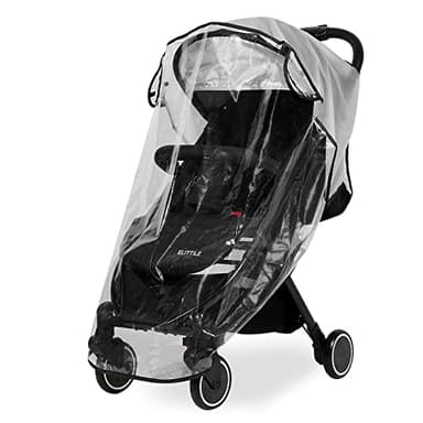 Habillage Pluie Universelle pour Poussette -Protection Pluie Poussette Universelle -Protection contre les intempéries et le vent -Protection contre le soleil, la poussière, la neige