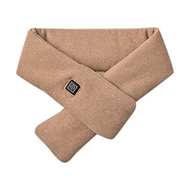 Dinglong Écharpe Pour Femme Écharpe Solide Pour Couple Résistant Froid D'hiver Chargement Usb Écharpe Chaude Chauffante (Sans Batterie) Echarpes Homme Echarpe Chauffante Tour De Cou Chauffant
