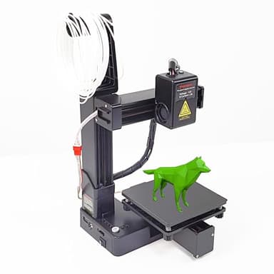 Ouitble Imprimante 3D de haute précision 10-40 mm/s, mini machines d'impression 3D, pour débutants, bricoleurs, prend en charge le filament PLA TPU 1,75 mm, imprimante 3D débutant avec 1 clic