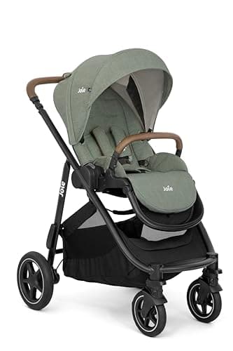 Joie - Versatrax™ - Poussette Multimodale - Siège Réversible - Compatible Sièges Auto Et Nacelles - Pliage Compact - Suspension Tout-Terrain - Harnais 5 Points - Dès la naissance