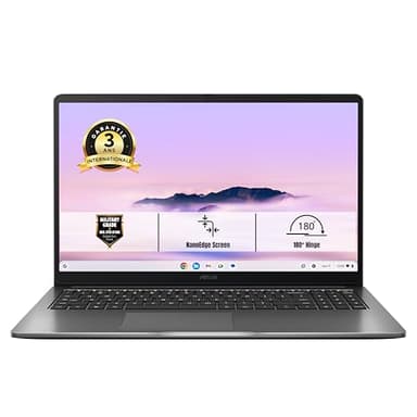 ASUS Chromebook CX1505CTA-S70266 15.6" FHD 60Hz Pc Portable (Intel Celeron N50 processeur 3,4 GHz, 8GB DDR5, 128G eMMC, Intel UHD Graphics, ChromeOS) – Clavier AZERTY