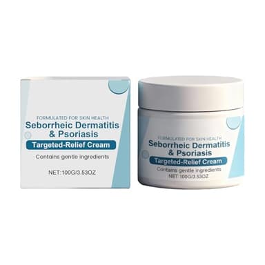 Crème de traitement pour la dermite séborrhéique et le psorasis, répare et hydrate les follicules pileux, 100 g, crème d'hydratation cuir chevelu, soulagement antifongique visage et cuir chev