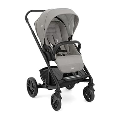 Joie - Chrome™ - Poussette Multimodale - Siège Réversible - Compatible Sièges Auto Et Nacelles - Pliage Automatique - Suspension Tout-Terrain - Harnais 5 Points SoftTouch - Dès la naissance