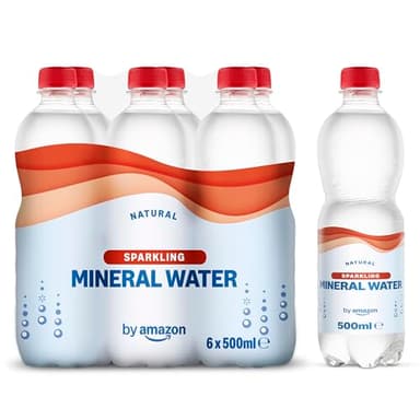 by Amazon Eau Minérale Naturelle Gazeuse, 6x500ml