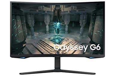 Samsung Ecran PC Odyssey G6 27'' 240Hz, 1ms , Dalle VA, Résolution 2560 x 1440 , 2 500 : 1, 350 cd/m², AMD FreeSyncPremium Pro,CoreSync, Gaming Hub,Pied Ajustable, HDMI, DisplayPort