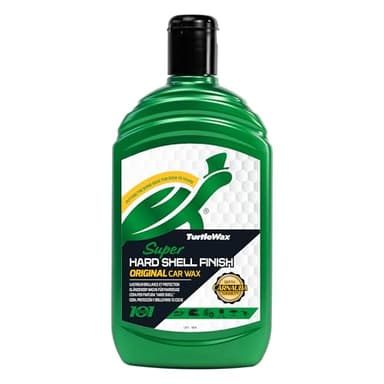 Turtle Wax Original Hard Shell Cire de voiture (500 ml) - Fournir une brillance de voiture, une protection et des perles d'eau incroyables, pas de grattage/tourbillon avec une application facile