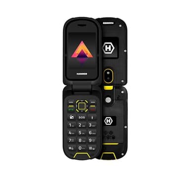 téléphone Portable Robuste à clapet Hammer Bow LTE 4G sans contrat étanche à la poussière IP68 Robuste avec Grande Batterie 1200mah