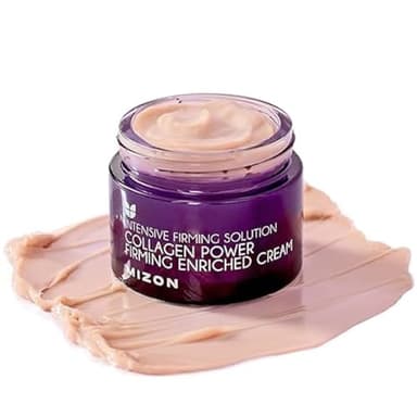 [MIZON] COLLAGEN POWER FIRMING ENRICHED CREAM (50ml) Soin coréen - Crème pour le visage ultra riche - 54% de collagène marin - Soin intensif anti-âge revitalisant