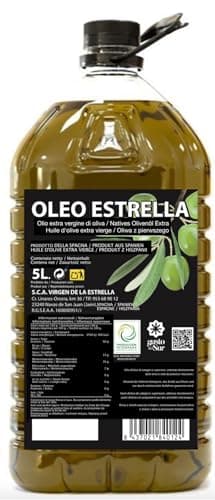 Huile d'Olive Extra Vierge 5 Litres Picual Oleo Estrella