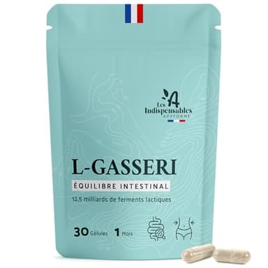 Apyforme - Lactobacillus Gasseri Probiotique Ventre Plat et Détox - Flore Intestinale Digestion - 30 Gélules Gastro-Résistantes - Fabriqué en France