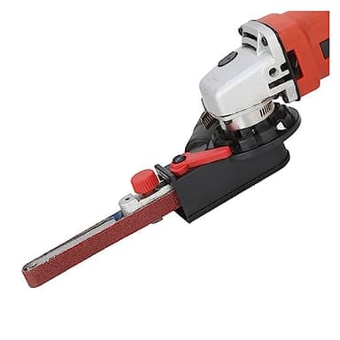 Ponceuse à bande à vitesse réglable Courroie 100mm accessoire électrique outilsangle d'affûtage for meuleuse de couteau à bande de ponçage 4 "adaptateur ponceuse à bande pour le travail du métal et le