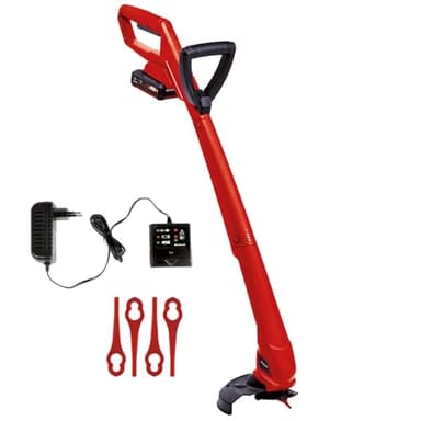 Einhell Coupe-bordures sans fil GC-CT 18/24 Li P Power X-Change (18V - Diametre de coupe Lame 24cm - 20 lames en plastique incluses) - Livré avec Batterie 1,5 Ah et Chargeur