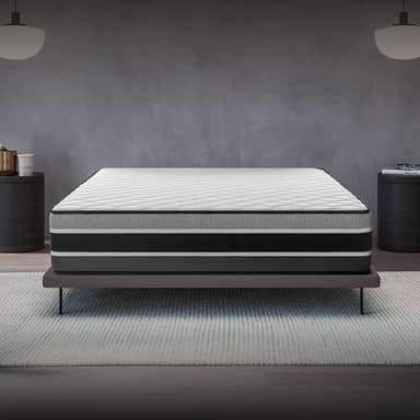 COSMOS - Matelas Feliz 180x200-30 cm Très Épais - Accueil Mousse mémoire de Forme + Blue Latex - Soutien Ferme - Réversible Face été/Hiver - Soutien 7 Zones - Sommeil Isolé - Fabriqué en Europe