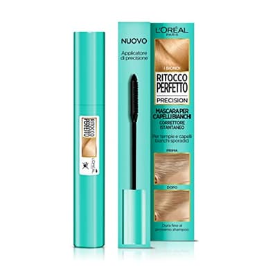 L'Oréal Paris Mascara instantané Rouleau de Touche Parfait Précision Idéal pour Cheveux Blancs Rades et Tempes, Non Masse 5 Blond