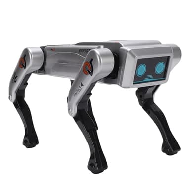 Xiuganpo Chien de Robot Intelligent, Contrôle Vocal et Télécommande, Robot Quadrupède Programmable AI, Chien de AI Mignon de Télécommande, IA Gift Idéal pour Les Adultes /