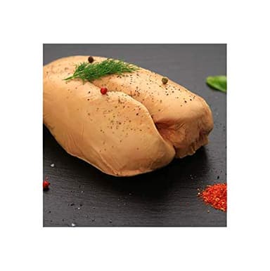 Foie Gras de Canard des Landes Cru Frais 1ER CHOIX – 560 g - Origine France - 100% Fermier des Landes - à Poêler, Foie Gras Luxe Paris