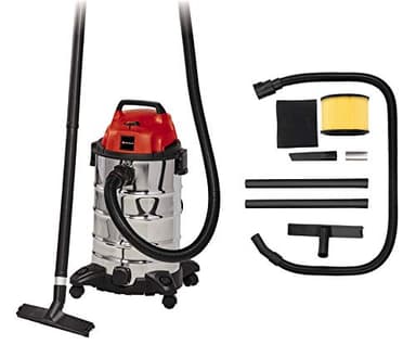 Einhell Aspirateur eaux et poussières TC-VC 1930 S (1500 W, Cuve 30L, Livré avec accessoires)