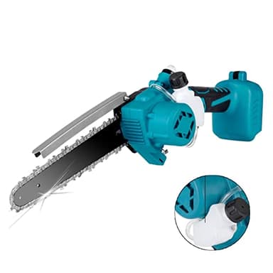 Taille-haie électrique, Scie électrique sans balais de 8 Pouces 2000W tronçonneuse sans Fil Haute Puissance Coupe de Jardin Outil de Coupe tronçonneuse Facile à démarrer et à Manipuler