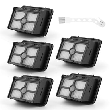 RongZy 5PCS Filtres HEPA pour Dreame H12 Pro/H12 Pro FlexReach/H12 Dual/H12 Pro Ultra/H13 Pro/H15 Pro/H15 Pro Heat/Mova M10 Accessoires Aspirateur