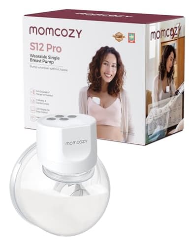 Momcozy Tire-lait électrique S12 Pro pour mamans, facile à utiliser et à nettoyer, un tire-lait électrique adapté aux nouvelles mamans, 1 pièce