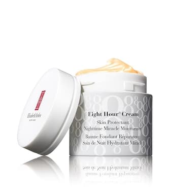 Elizabeth Arden, Eight Hour Cream, Baume Réparateur, Soin pour le visage hydratant, Soin Beauté de nuit Fondant, Formule Skincare Légère et Absorption Instantanée