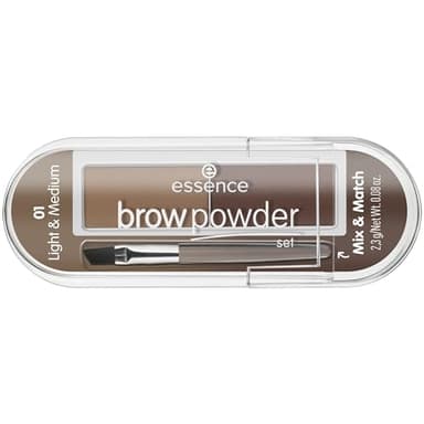 Essence - Ensemble de Poudre pour Sourcils - 01 Light & Medium