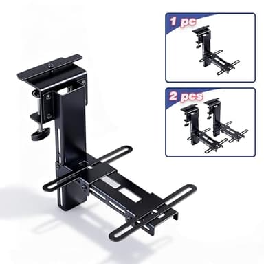 XRhinorth 1 Pièce Support de Bureau Hotas pour Simulateur de Vol Desk Mount Compatible avec Joystick, Throttle et systèmes HOTAS (1 Pièce)