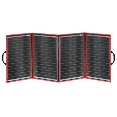 DOKIO 200W Kit Panneau solaire pliable portable monocristallin avec 2 ports USB Pour Plein air